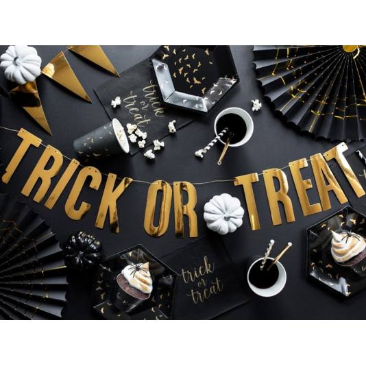 Halloween Banner - Trick or Treat - Gull - 80cm (8469)