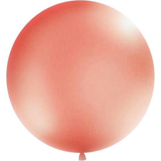 Megaballong - 1 meter - Rosegull (8544)