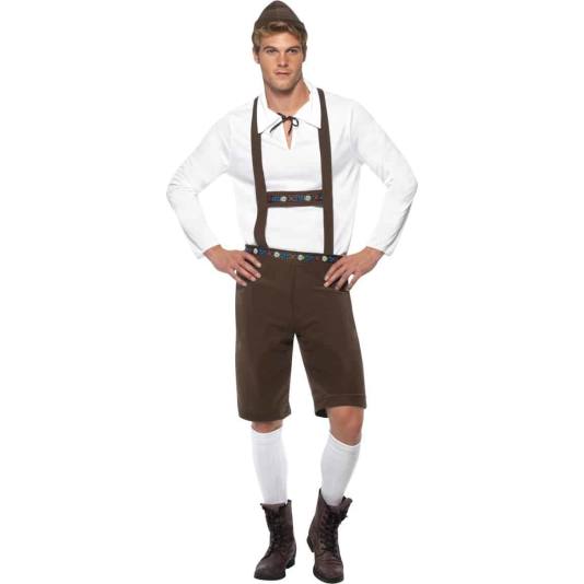 Bayernsk Mann - Kostyme (8692)