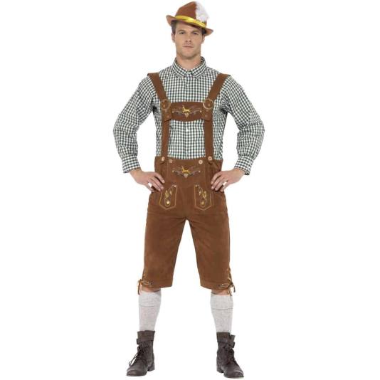 Tradisjonell Oktoberfest - Hanz Bavarian - Kostyme (8860)